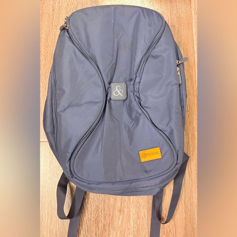 Stitch The Day Traveler Blue Backpack
